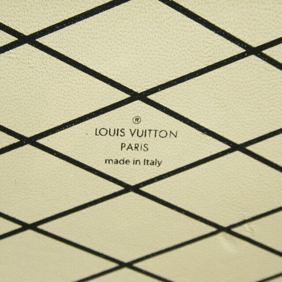 Louis Vuitton Malle Shoulder Bag Canvas Black White - Picture 9 of 10